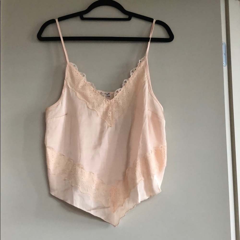 NWT free people lace cami